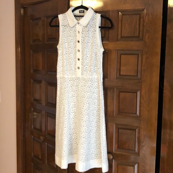 Dolce Gabbana D&G label white lace dress - Picture 2 of 7